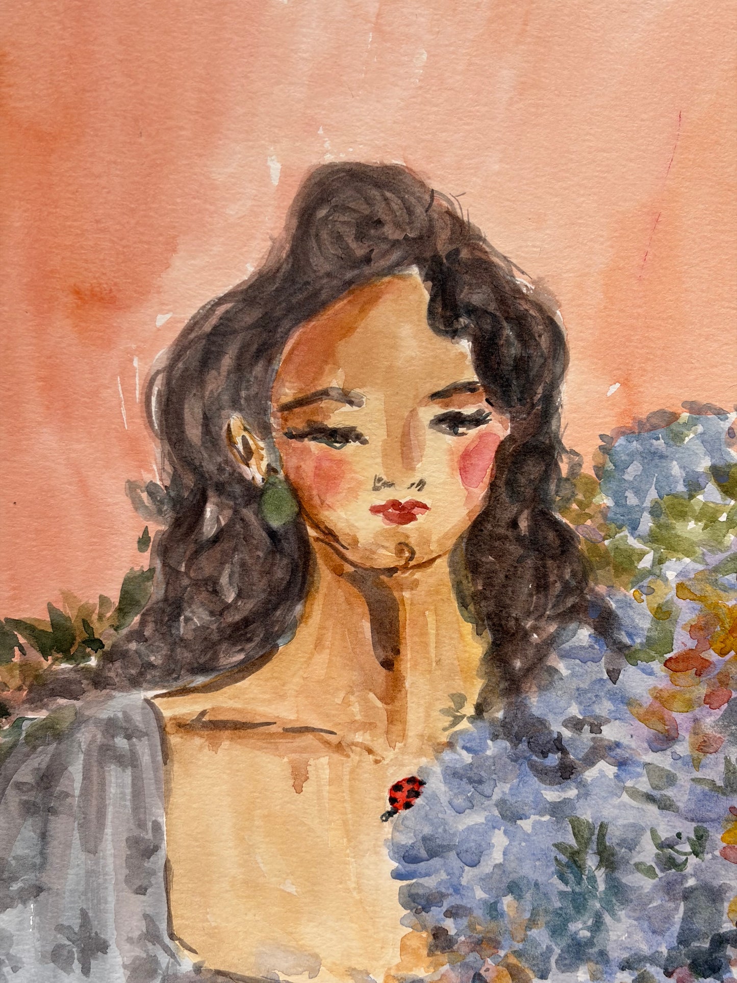 Blue Hydrangeas