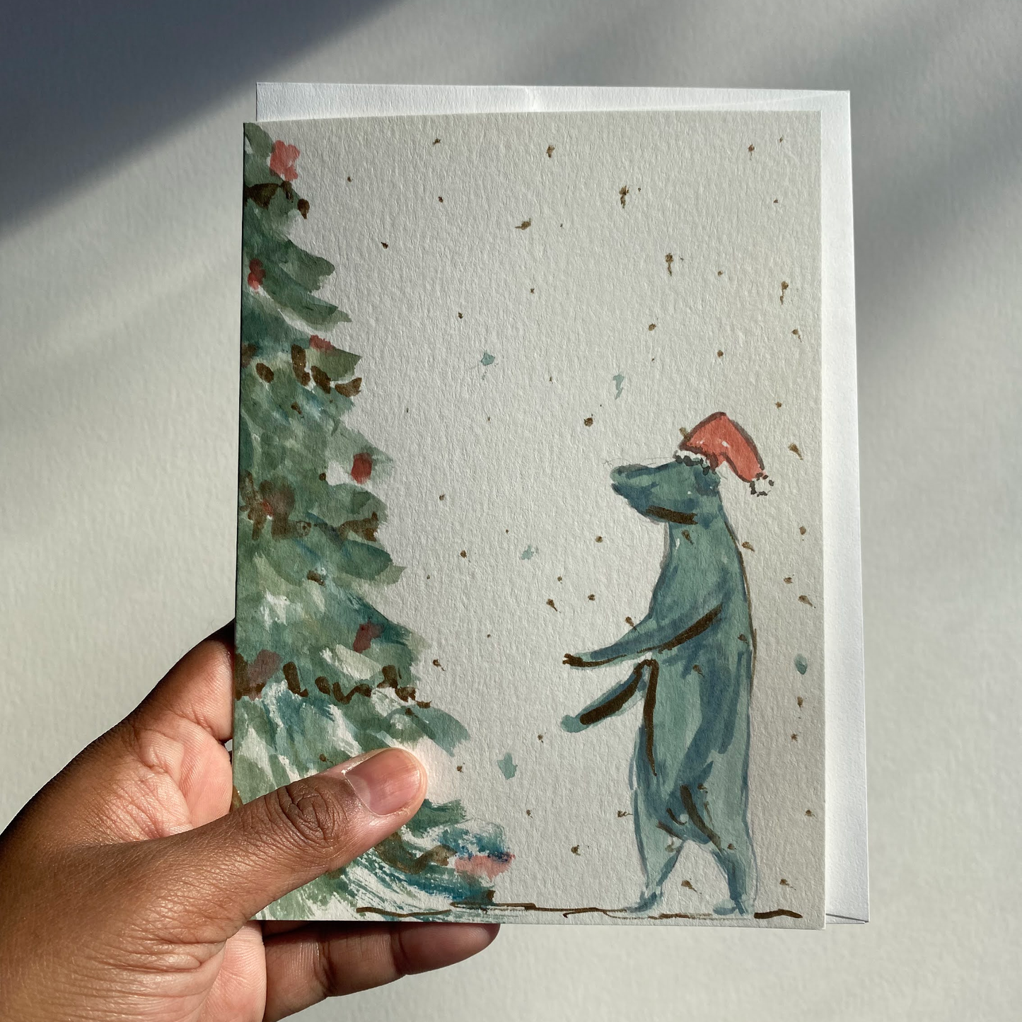 Begging Bear, Guelph Greeting Card