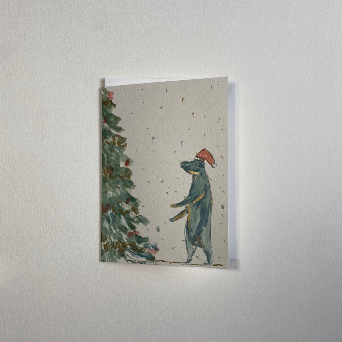 Begging Bear, Guelph Greeting Card