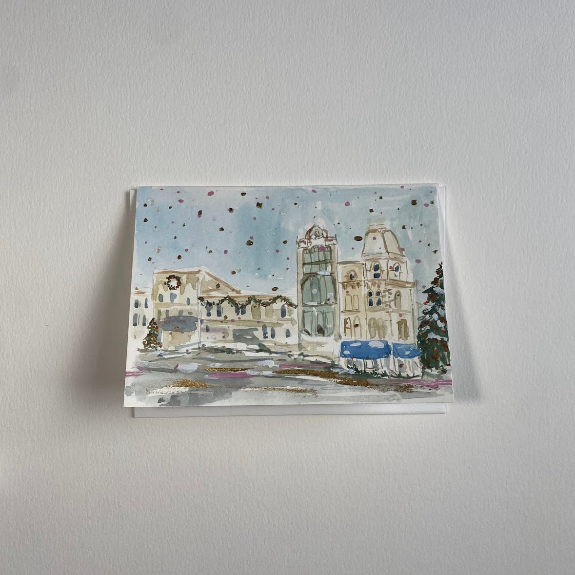 Petrie Building, Wyndham St Greeting Card