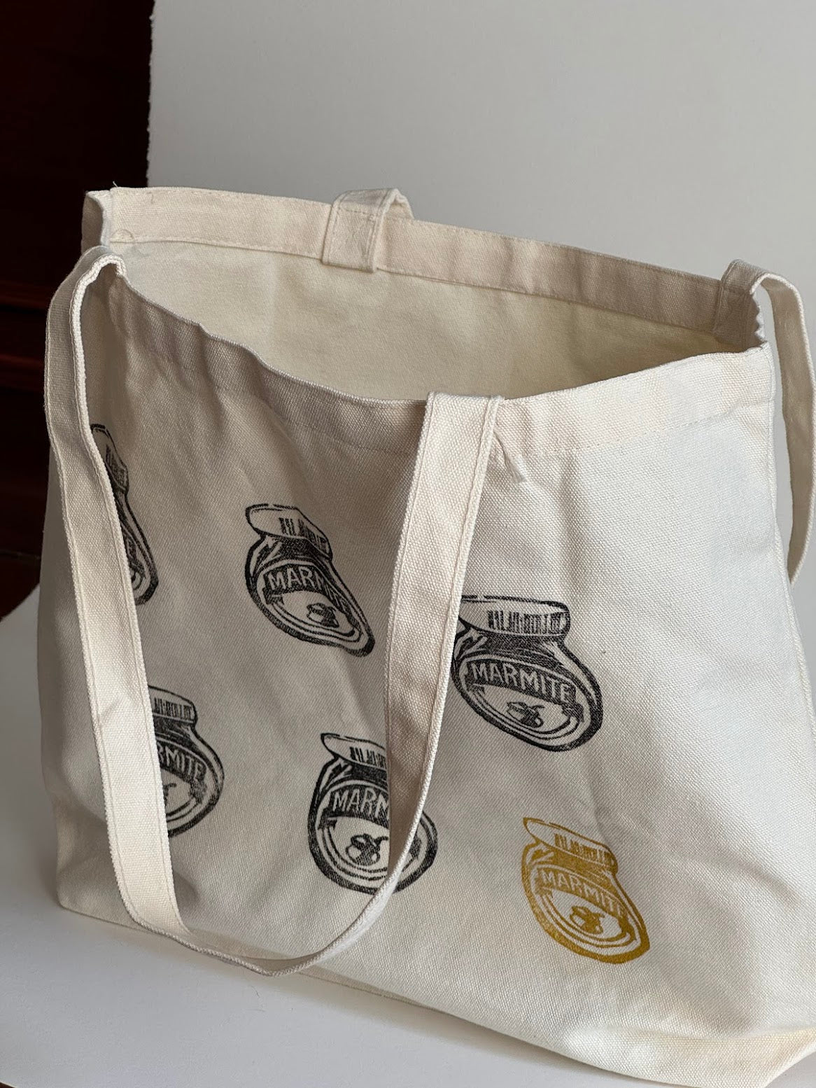 Marmite Linocut Tote Bag