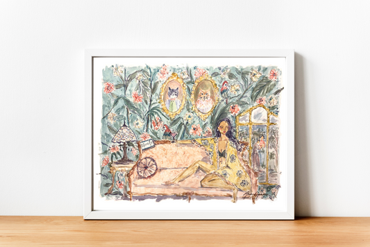 Women at Leisure I Print