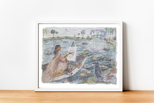 Women at Leisure III Print