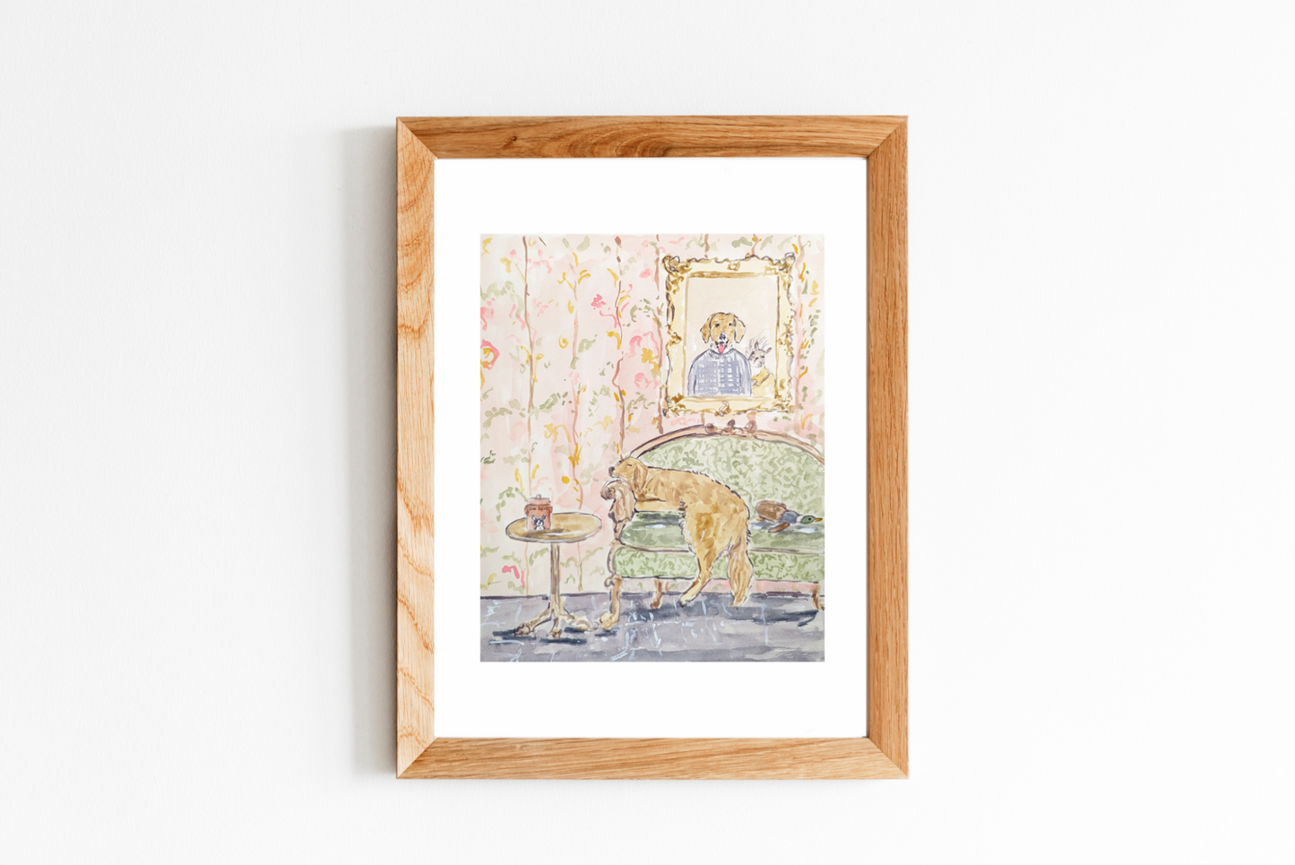 Felix at Leisure Print