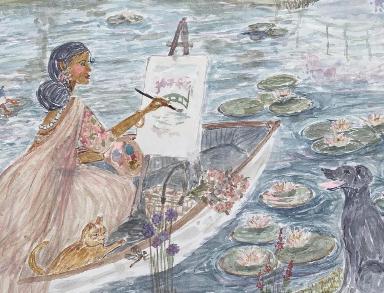 Women at Leisure III Print