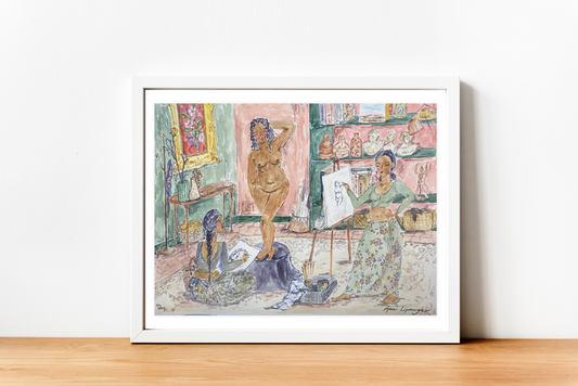 Women at Leisure IV Print