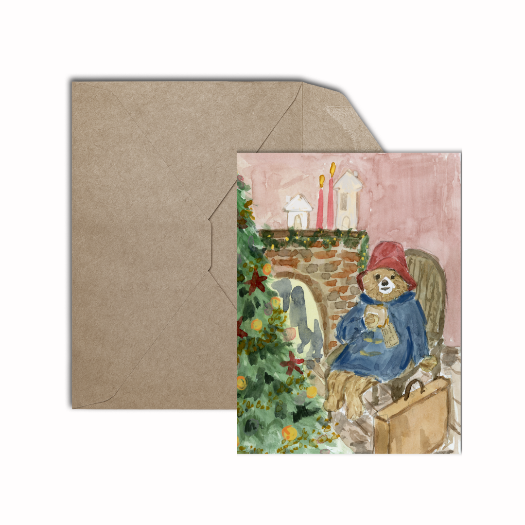 Paddington in Christmas Greeting Card
