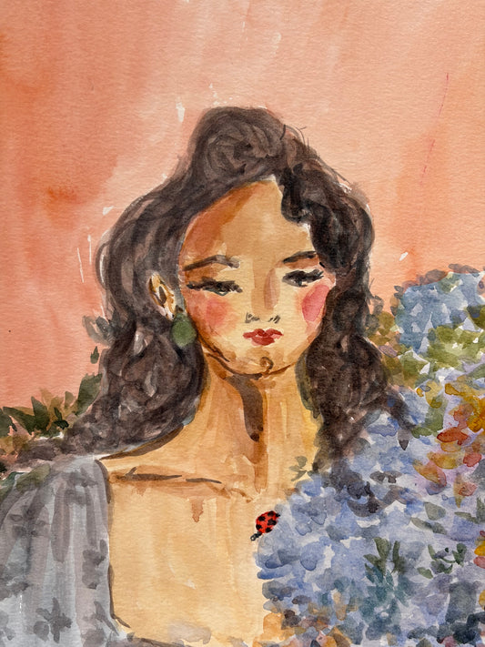 Blue Hydrangeas