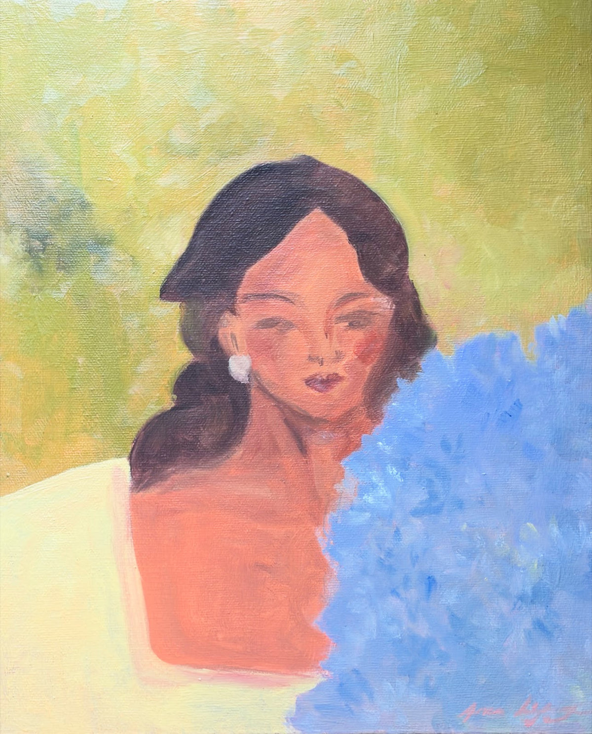 Blue Hydrangeas