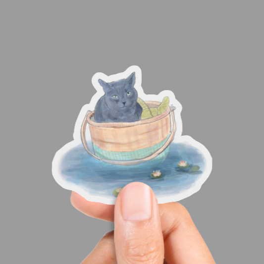 Molly Cat Sticker