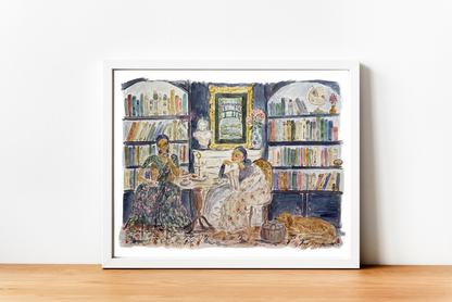 Women at Leisure II Print